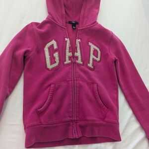 GAP Kids Fuchsia Zip-Up Hoodie